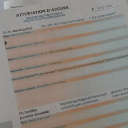 Attestation d’accueil