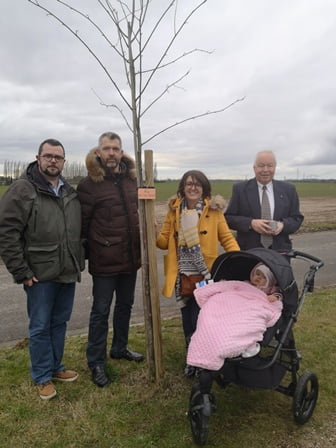 2ème cérémonie de plantation des arbres de naissance