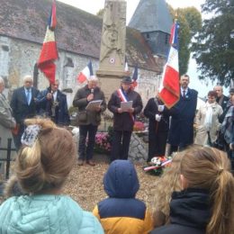 Retour sur la cérémonie 2019 de commémoration de l’armistice du 11 novembre 1918