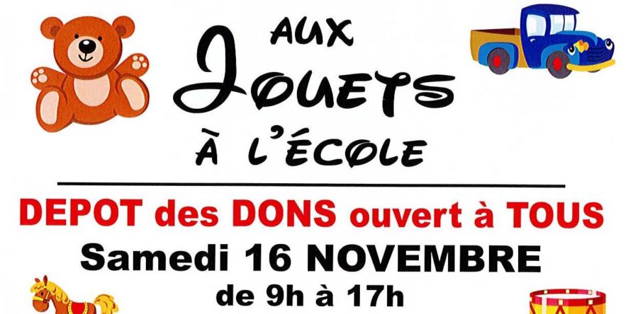10ème manège aux jouets les 16 et 17 novembre 2019