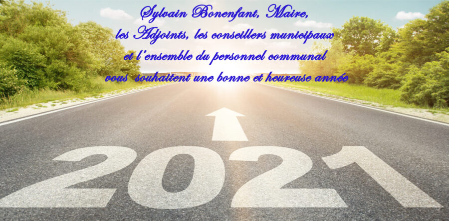 Bonne et heureuse année 2021