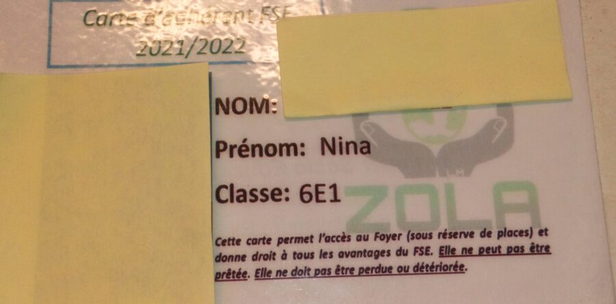 Carte FSE retrouvée