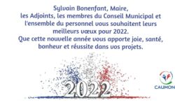 Bonne et heureuse année 2022!