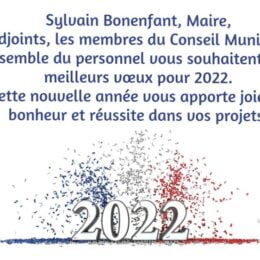 Bonne et heureuse année 2022!