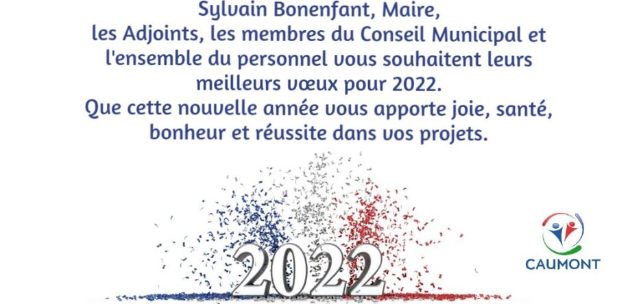 Bonne et heureuse année 2022!