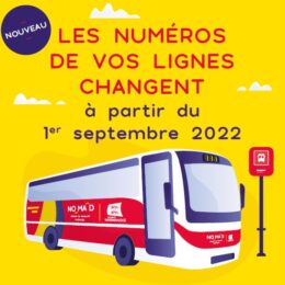 NOMAD – Les numéros de lignes changent