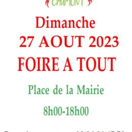 Foire à tout de Caumont