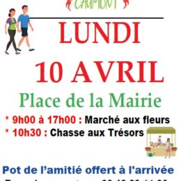Marché aux plantes et chasse au Trésor
