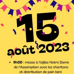 Fête communale 15 août 2023