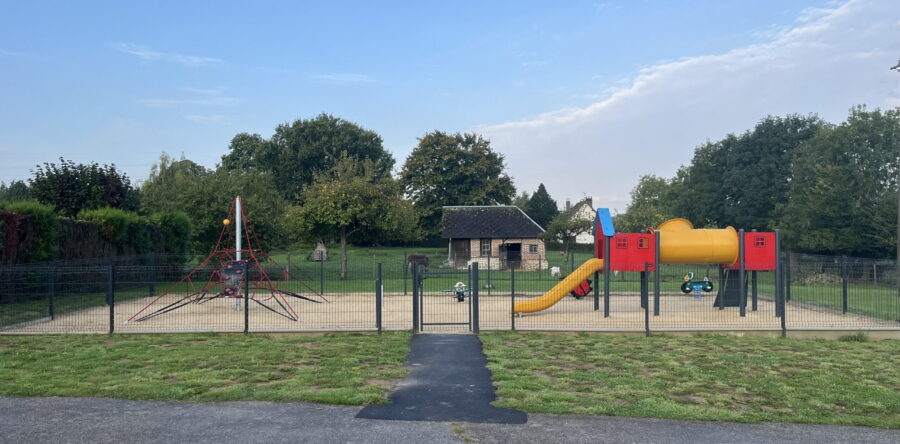 Fin des travaux de l’aire de jeux