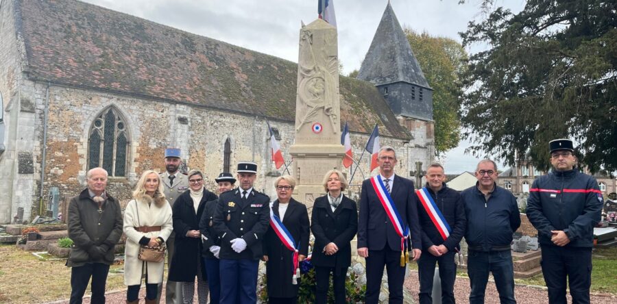 Cérémonie de commémoration de l’armistice du 11 novembre 1918