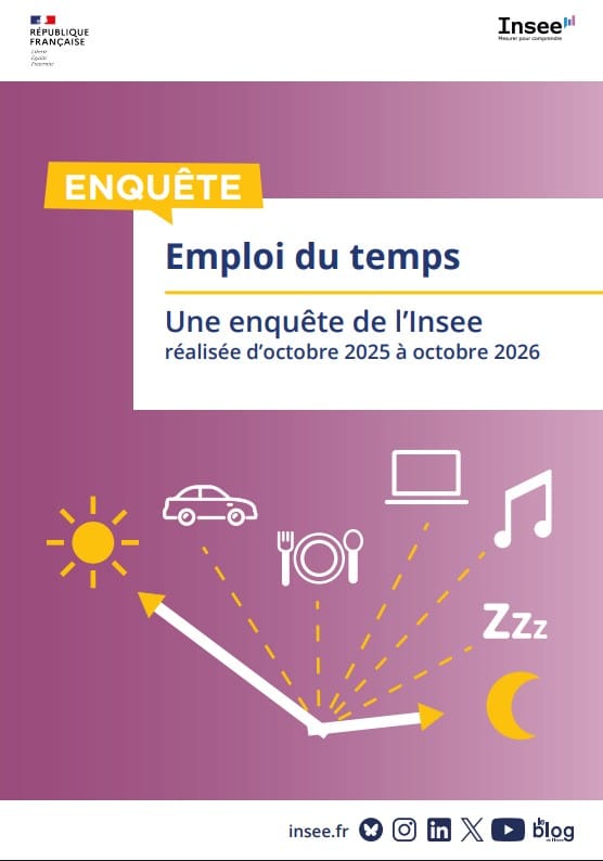 Enquête statistique Emploi du temps 2025-2026